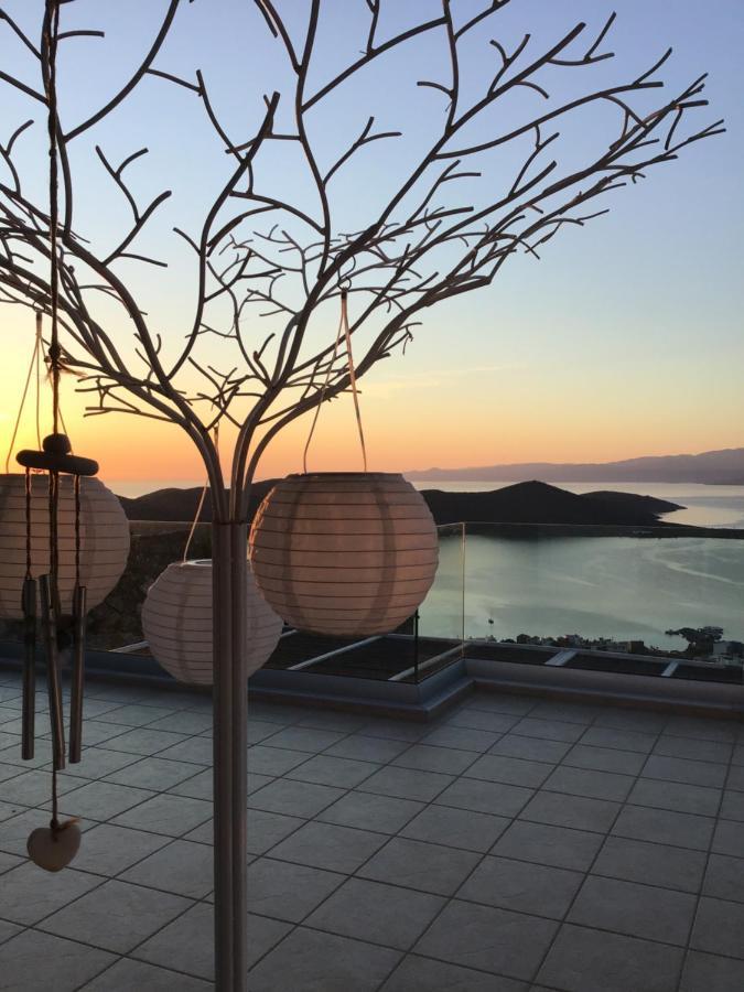 Villa Estee, Luxury Villa With Private Infinity Pool And Jacuzzi Elounda  Exterior photo