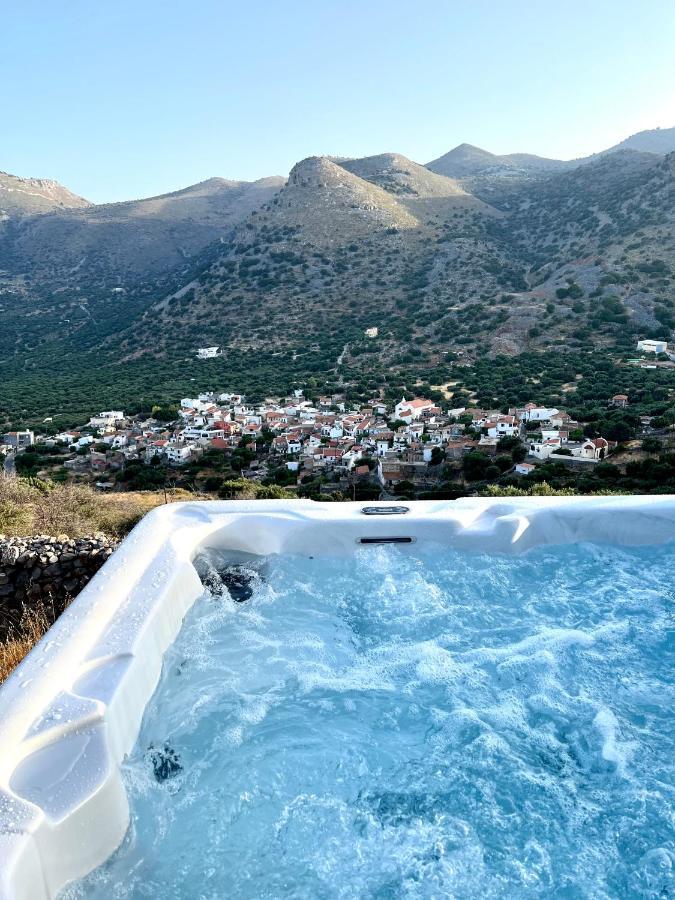 Villa Estee, Luxury Villa With Private Infinity Pool And Jacuzzi Elounda  Exterior photo