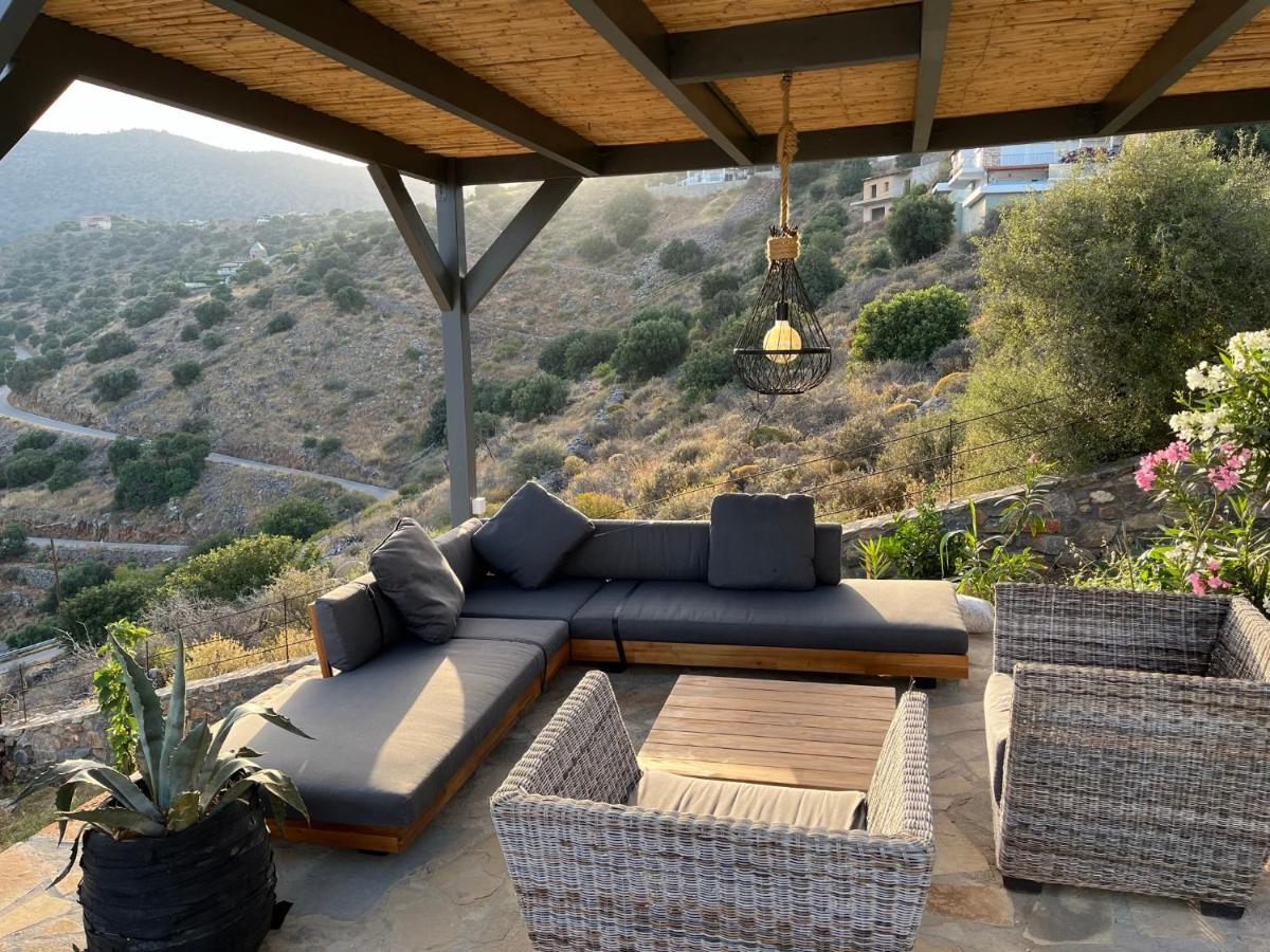 Villa Estee, Luxury Villa With Private Infinity Pool And Jacuzzi Elounda  Exterior photo