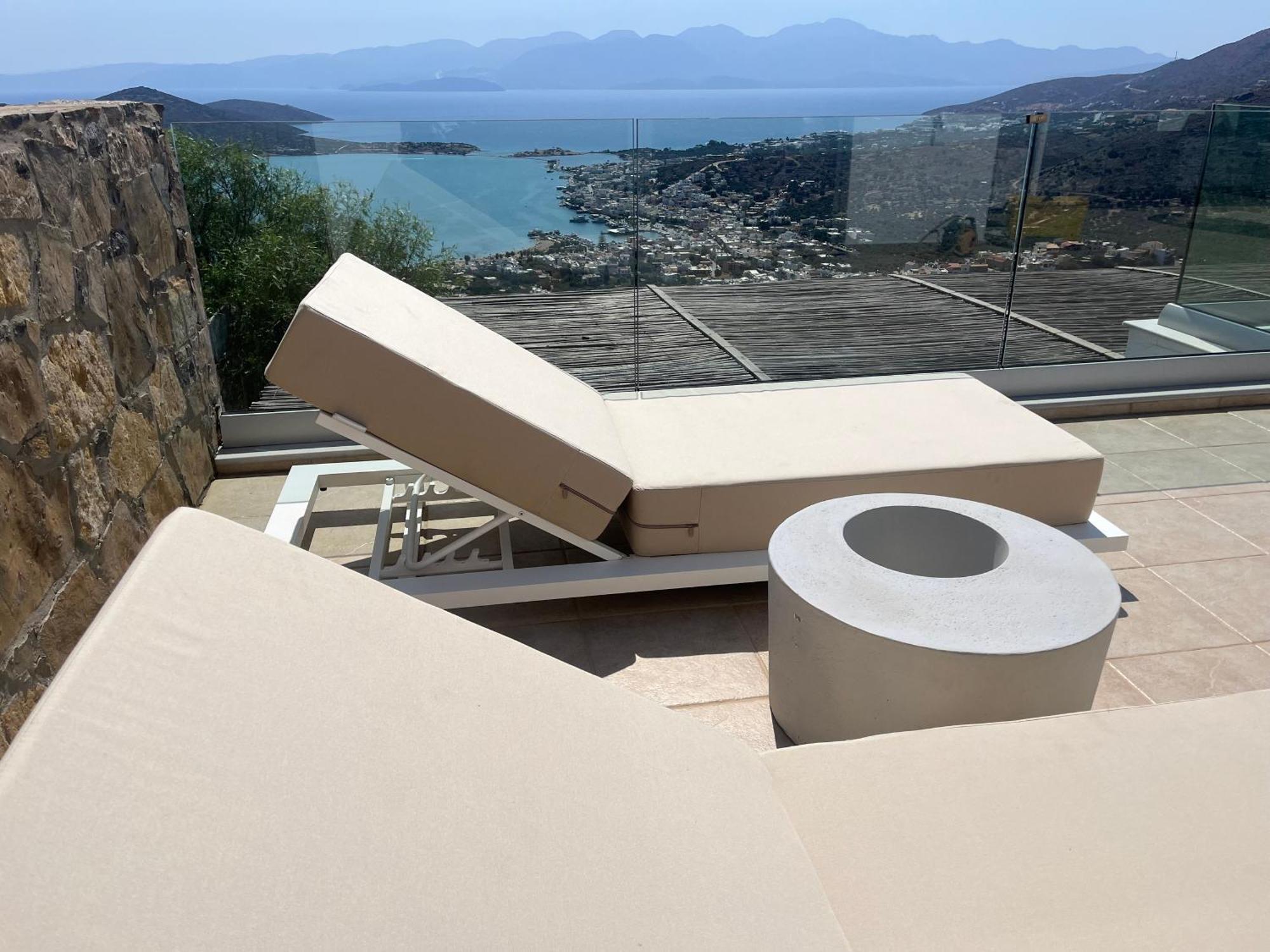 Villa Estee, Luxury Villa With Private Infinity Pool And Jacuzzi Elounda  Exterior photo