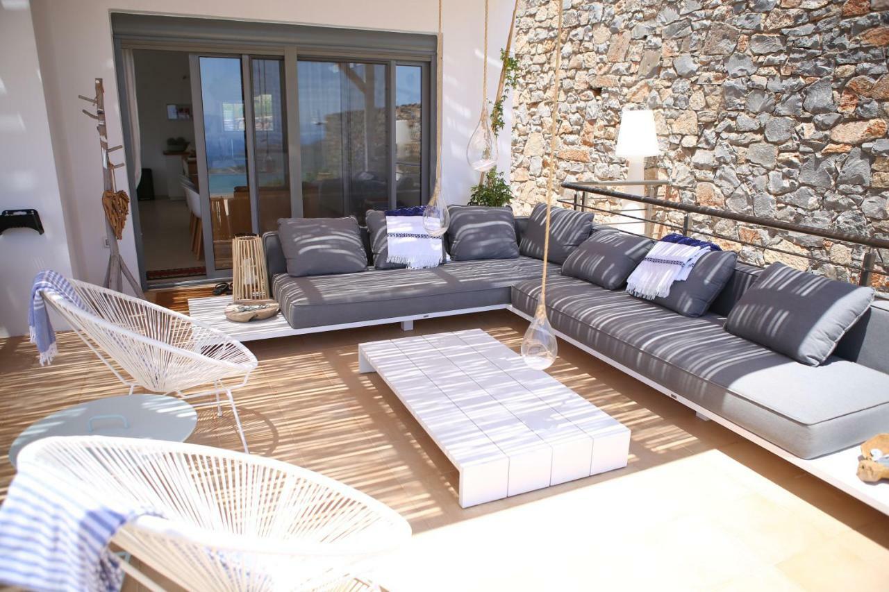 Villa Estee, Luxury Villa With Private Infinity Pool And Jacuzzi Elounda  Exterior photo
