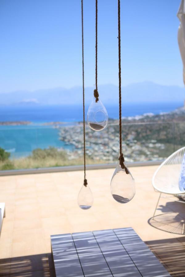Villa Estee, Luxury Villa With Private Infinity Pool And Jacuzzi Elounda  Exterior photo
