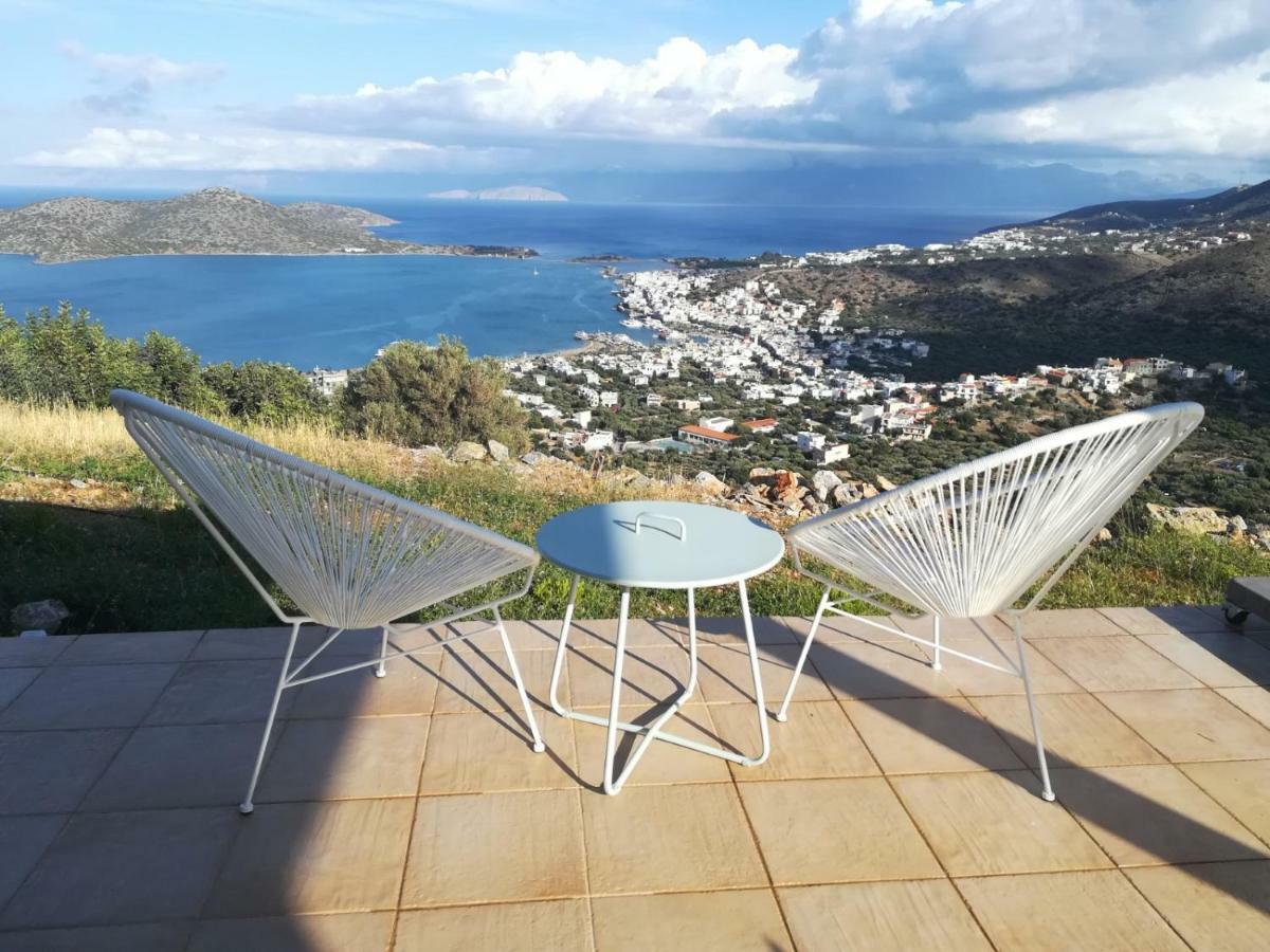 Villa Estee, Luxury Villa With Private Infinity Pool And Jacuzzi Elounda  Exterior photo