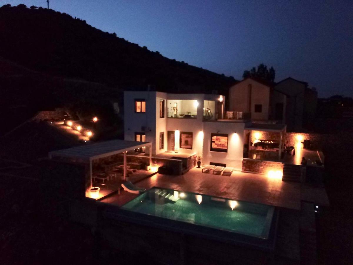 Villa Estee, Luxury Villa With Private Infinity Pool And Jacuzzi Elounda  Exterior photo